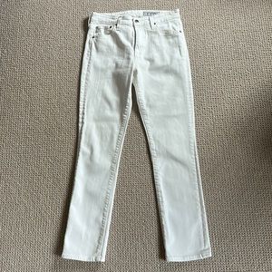 AG Adriano Goldschmied white skinny jeans